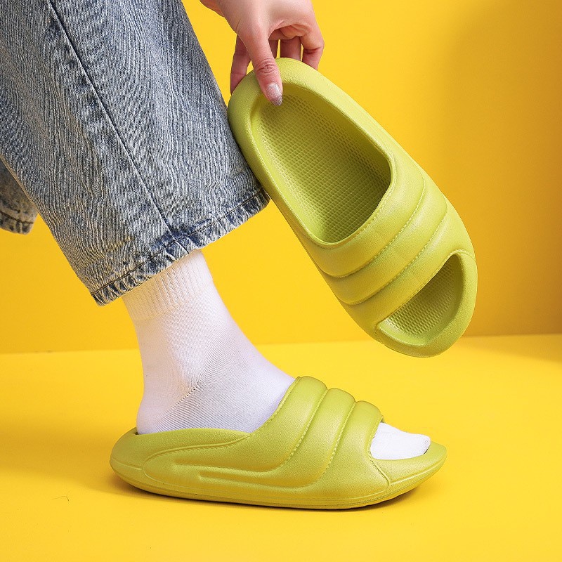 Dép quai ngang đế cao nam nữ siêu đep, dép bánh mì đế cao nam nữ siêu đẹp 2022 OBEE QUEEN