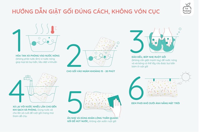 Gối đỡ đầu sơ sinh Lapomme