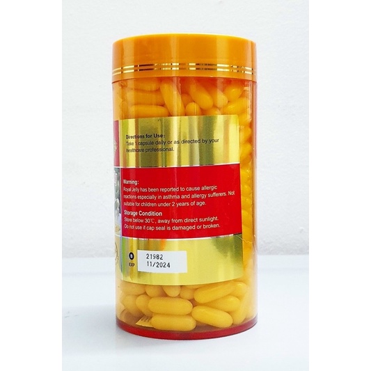 Sữa ong chúa Royal Jelly 1610 365 viên