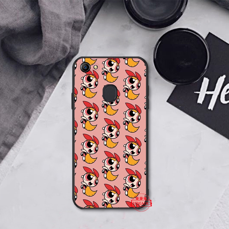 Ốp Điện Thoại Mềm Hình Powerpuff Girl Cảnh Sát 202a Cho Oppo A9 K5 Reno Z 2 10x Ace 2z 2f Realme X2