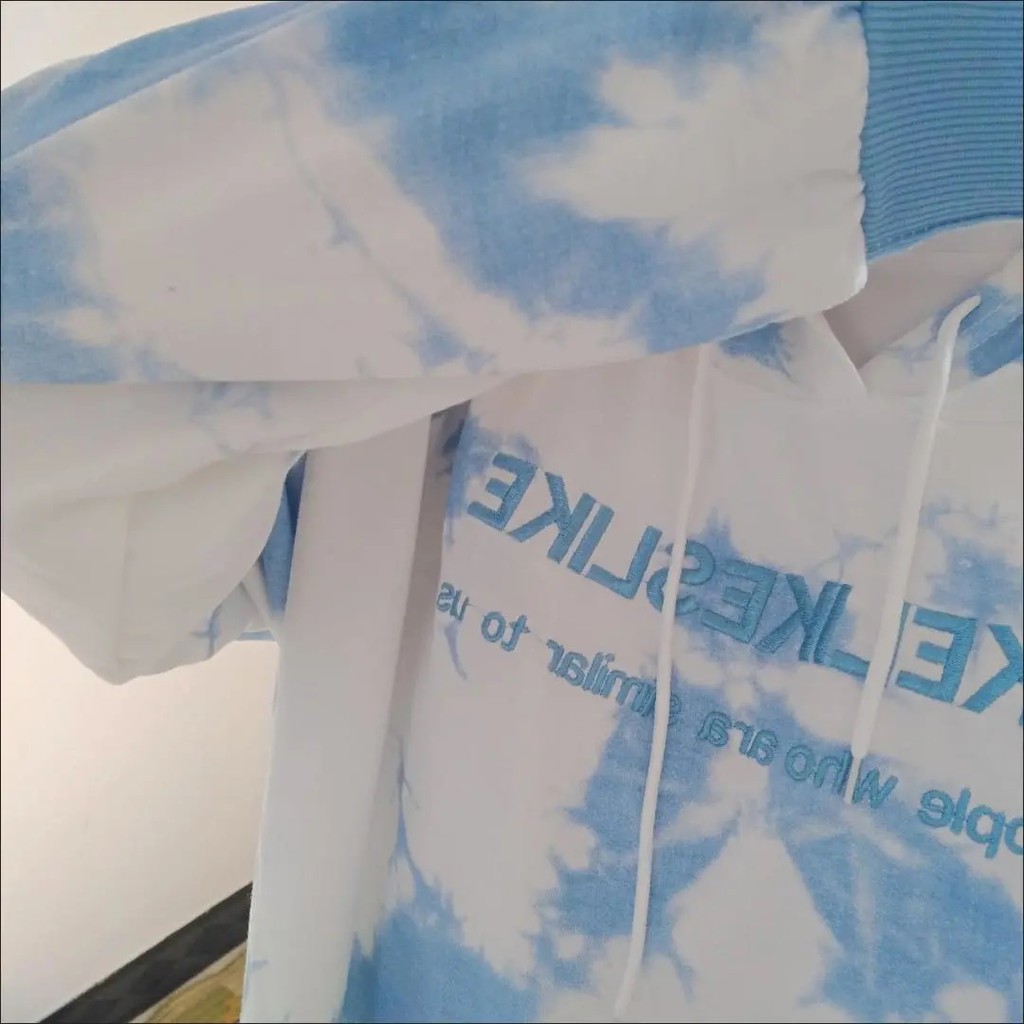 ladies tie dye print long sleeve hoodie sweatshirt | BigBuy360 - bigbuy360.vn