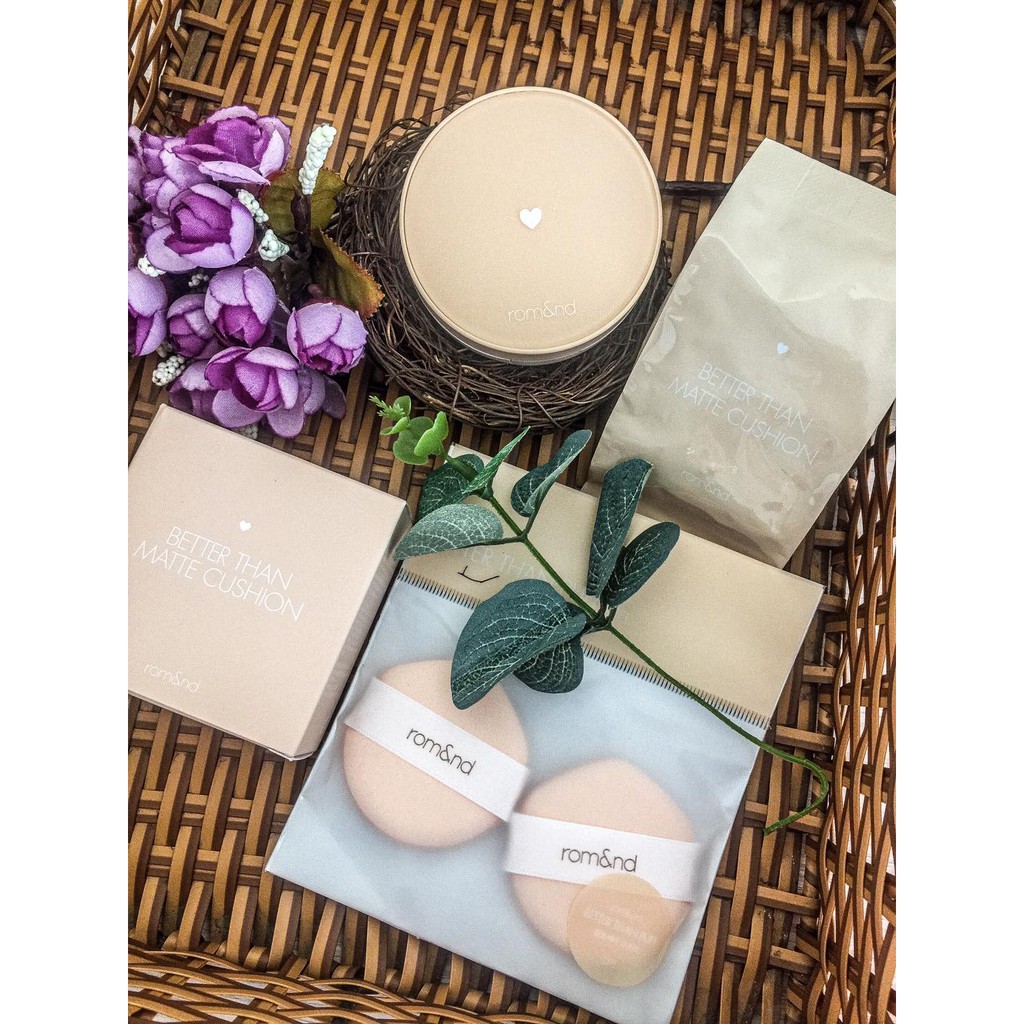 Tách lẻ Combo Cushion Romand Better than matte