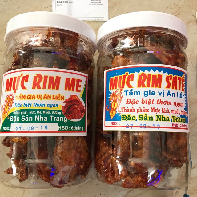 [ 500Gr ] MỰC RIM ME + [ 500Gr ] MỰC RIM SATE NGUYÊN CON | BigBuy360 - bigbuy360.vn