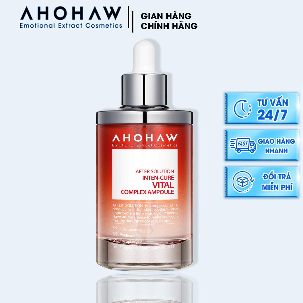 Tinh Chất Kích Trắng Ahohaw After Solution Inten-Cure Vital Complex Ampoule