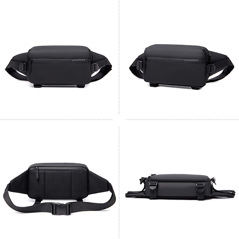 Túi Đeo Chéo Ngực Vải Oxford Siêu Nhẹ Chống Thấm Nước Thời Trang Cho Nam