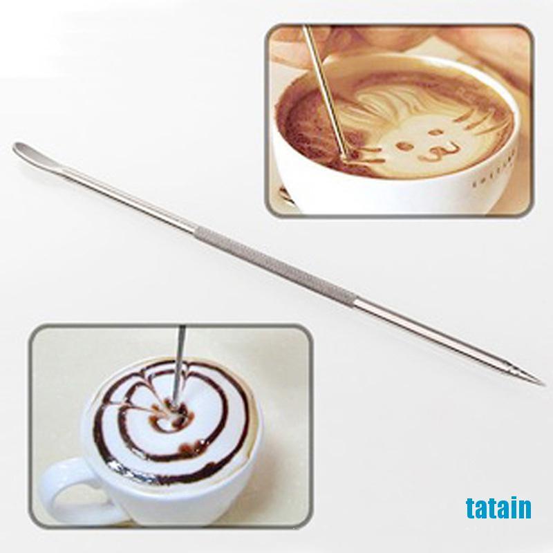 Dụng Cụ Móc Cà Phê Latte Bằng Thép Không Gỉ Mới
