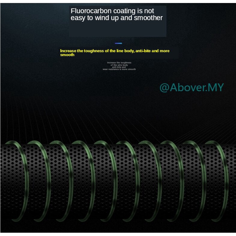 Cuộn Dây Câu Cá 100M Chất Liệu Nylon PE Màu Rằn Ri