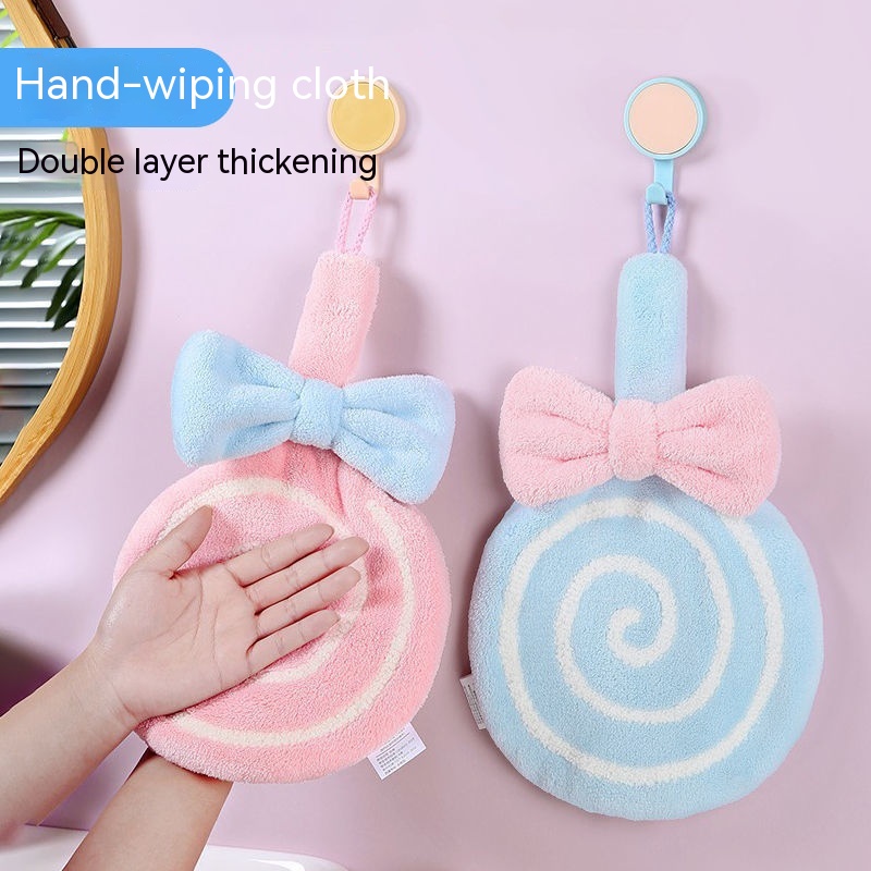 Khăn Lau Tay Cho Trẻ Em Dễ Thương Thấm Hút Nước Không Gây Bóng Nhờn Dày Dặn Khô Nhanh