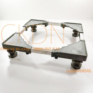 Kệ máy giặt - Chân máy giặt tủ lạnh - Kệ để máy giặt chống rung có ren cửa ngang, cửa đứng điều chỉnh cao thấp