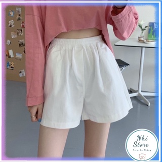 Quần short nữ , quần đùi nữ chất đũi mềm mát 3 màu kiểu hàn SIÊU HOT
