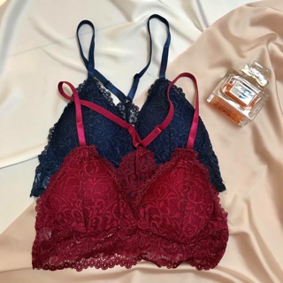 [TRỢ GIÁ] combo 2 áo bra ren dây bướm sexy