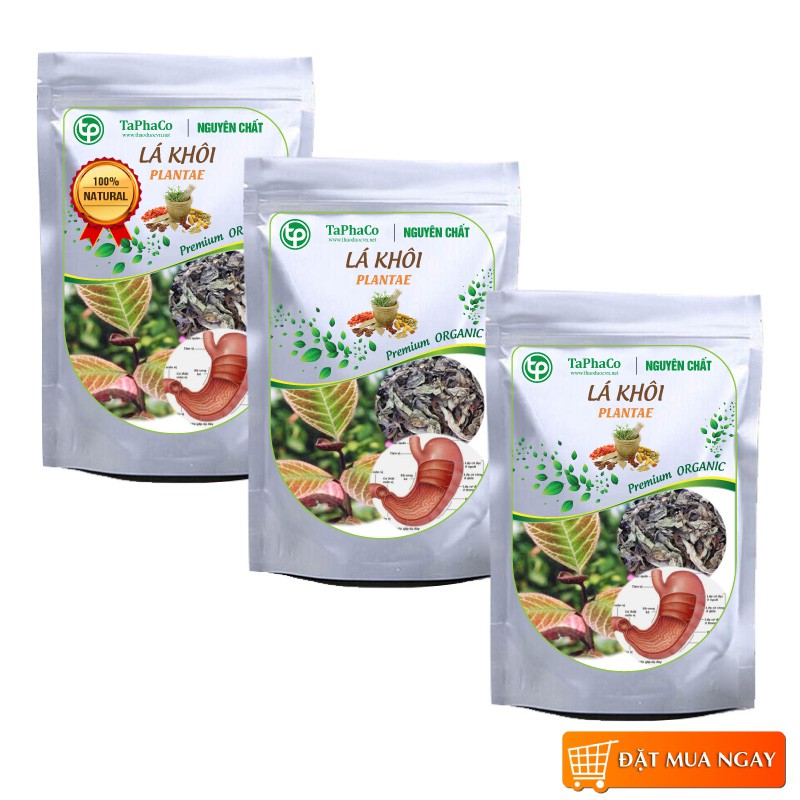 Lá khôi tía khô - Thảo dược Tấn Phát