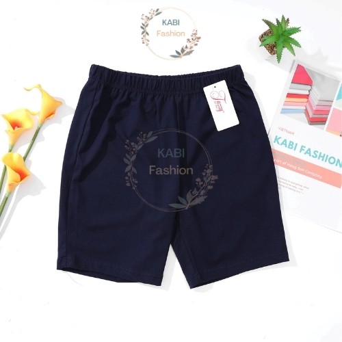 Quần đùi nữ KABI quần short legging ngắn dáng ôm thun cotton bốn chiều màu trơn hồng xám xanh đen | BigBuy360 - bigbuy360.vn
