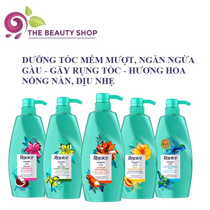 Dầu gội Hương hoa Rejoice 600ml - Thái Lan