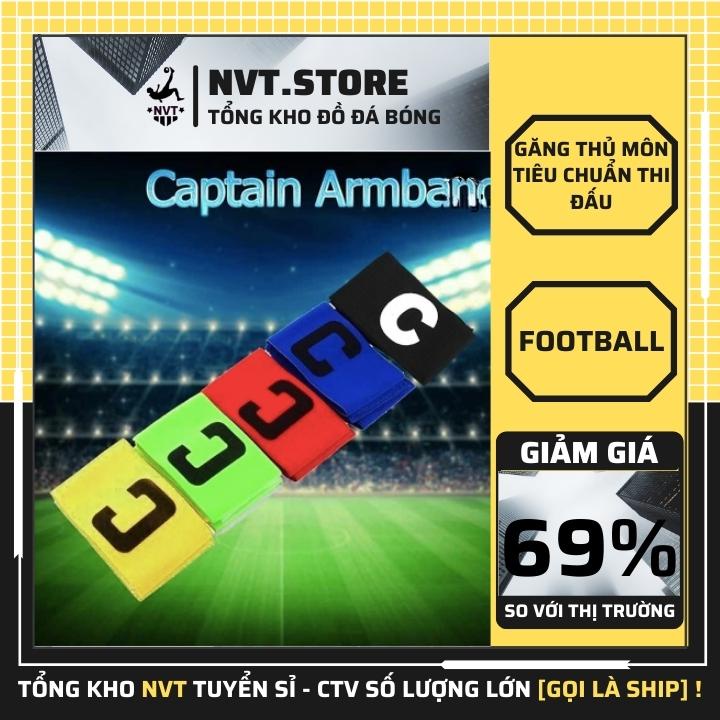 Băng đội trưởng đá banh Captain-C siêu co giãn thoải mái, băng đá bóng dành cho thi đấu siêu chống nước - NVT.store.vn