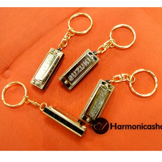 Kèn harmonica Suzuki mini 5 lỗ móc khóa
