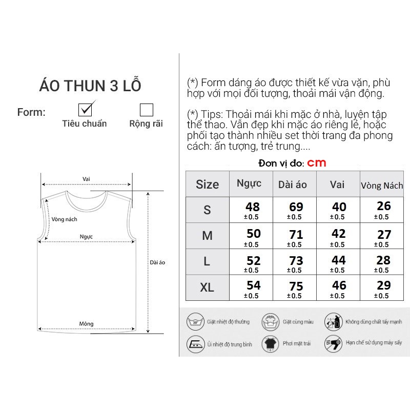 Áo Thun Ba Lỗ Nam Vải Coton Cao Cấp Y2010 Kiểu Đơn Giản M6 20069