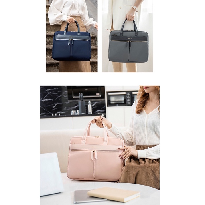 Túi xách đựng bảo vệ laptop cỡ 13.3-15.6inch thời trang công sở