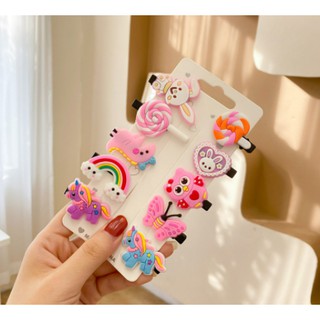 Set 10 kẹp tóc cho bé , kẹp tóc cho bé