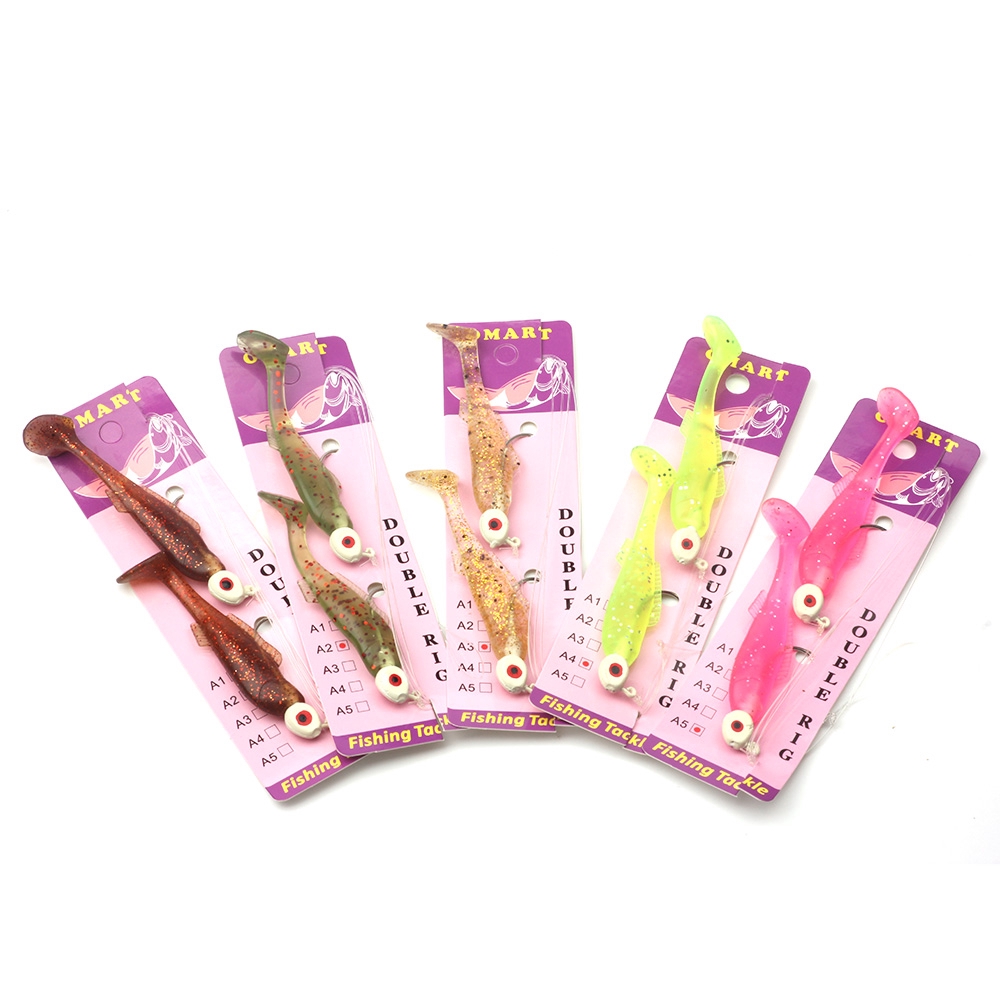 Mồi câu cá mềm lấp lánh 1/4oz