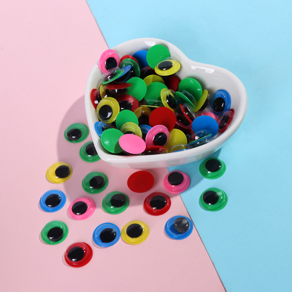 Set 100 mắt thú bông 3D đồ chơi sáng tạo cho bé