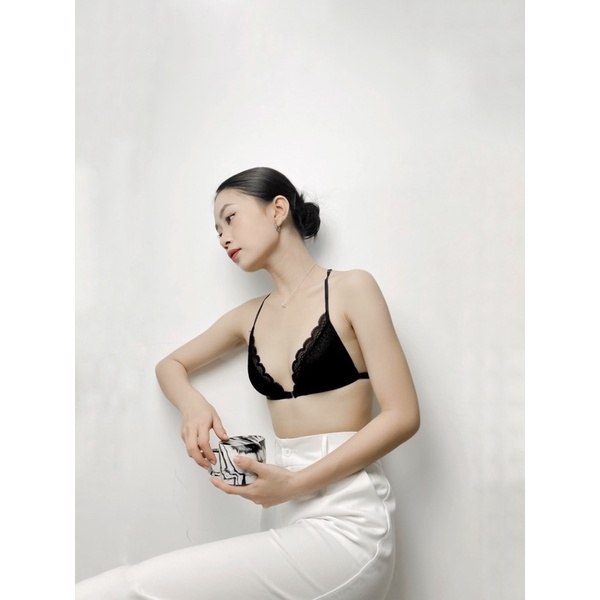 Áo Bralette Ren Lucy - Lilace.studio Thiết Kế ( Tặng kèm mút ) | BigBuy360 - bigbuy360.vn