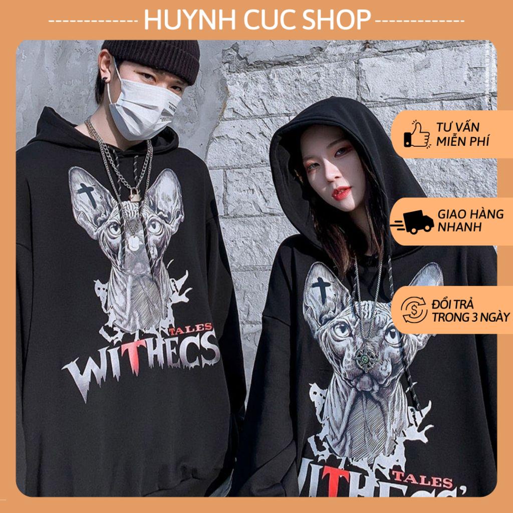 Áo Khoác Nỉ Hoodie IN PHÙ THỦY WITHECS KN16 | BigBuy360 - bigbuy360.vn