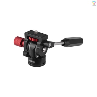 Đầu nối Tripod Andoer mini chuyên nghiệp với giá đỡ vít 1/4 "cho điện thoại chụp ảnh video tải tối đa 3kg