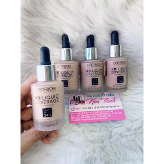Kem Nền Catrice HD Liquid Coverage Foundation tone 020
