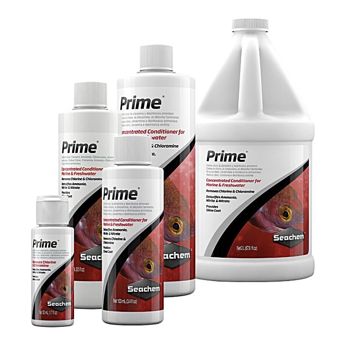Khử độc nước cấp tốc Seachem PRIME cho cá cảnh
