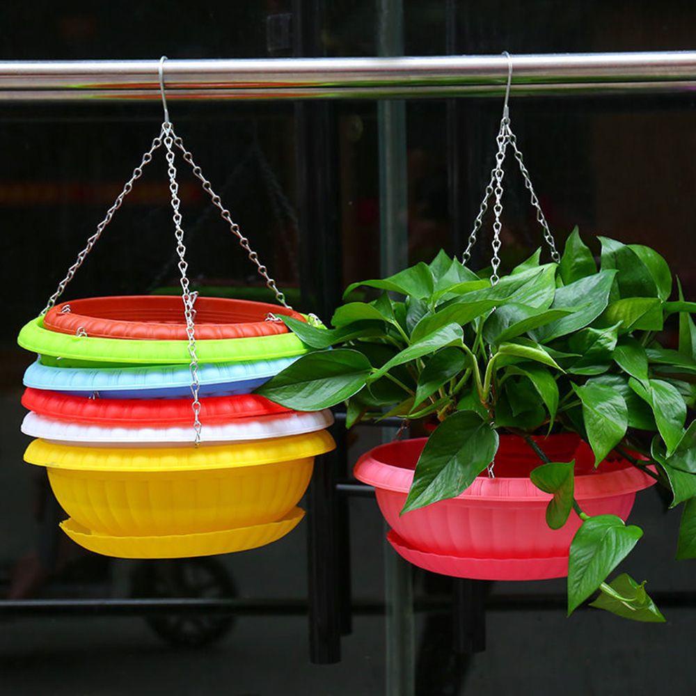 Chậu Trồng Cây Có Dây Xích Treo Độc Đáo Trang Trí Nhà Cửa