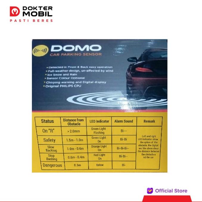 Cảm Biến Đỗ Xe Domo 2 Điểm (Phổ Quát)