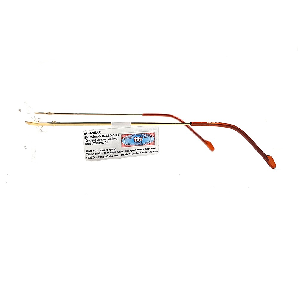 Kính cận Exfash EF76225T 901 BẢO HÀNH VĨNH VIỄN, CHÍNH HÃNG HÀN QUỐC (tròng cận 0 độ)