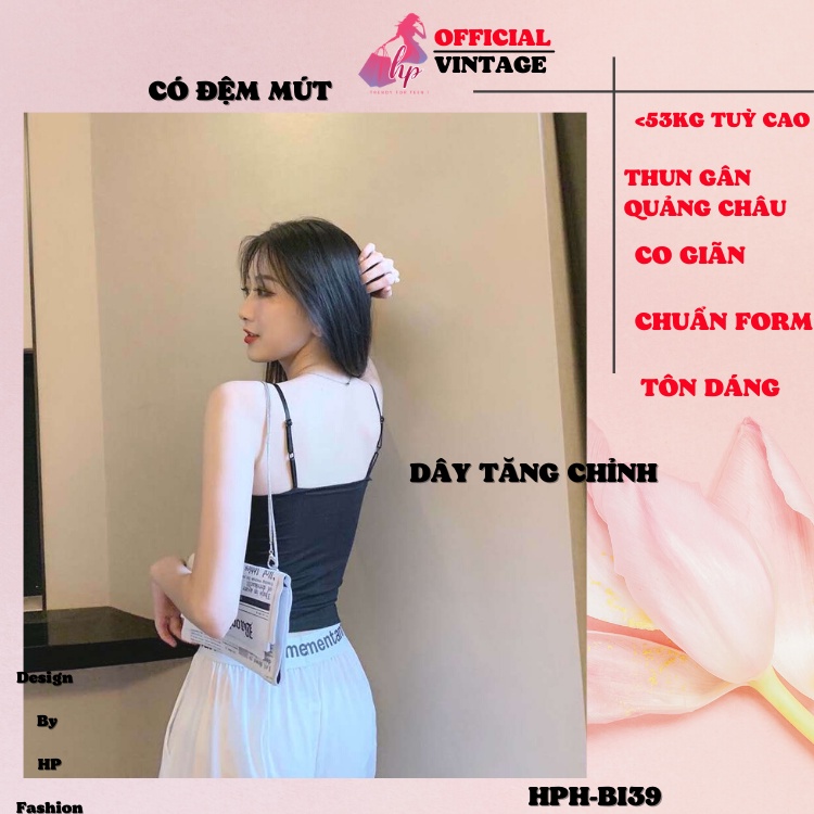 Áo lót nữ, áo bra đan chéo ngực 2 dây mảnh, dáng croptop lạ mắt, gân tăm quyến rũ, mặc siêu mát- BI39