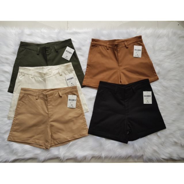 Quần short kaki lật lai nữ | BigBuy360 - bigbuy360.vn