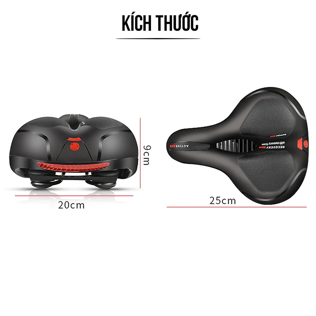 [Loại Cao Cấp] Yên xe đạp Amalife êm ái chống nước phù hợp với mọi dòng xe đạp thể thao địa hình
