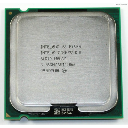 Cpu core 2 duo E7200 E7300 E7400 E7500 E7600 socket 775