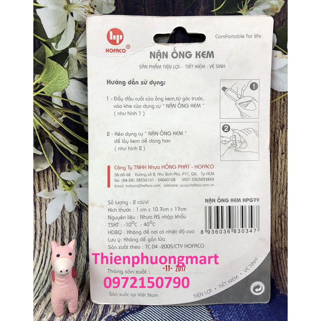 Dụng cụ lấy kem đánh răng an toàn, vệ sinh, giá rẻ - Nặn ống kem HPG79