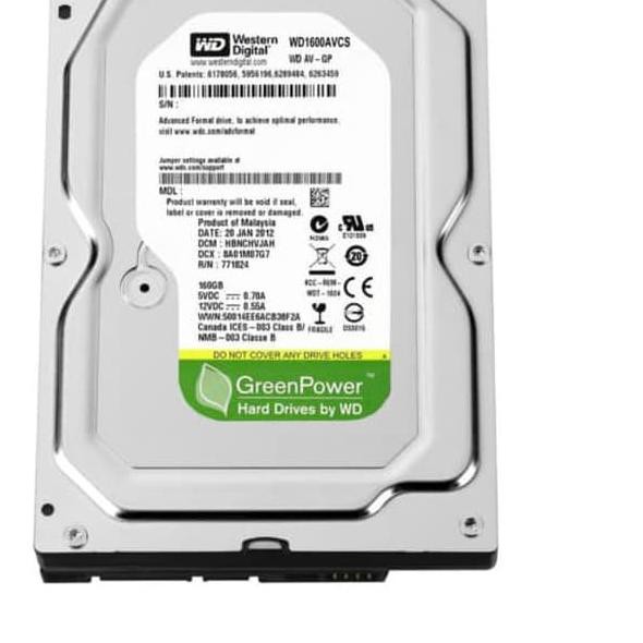 Ổ Cứng Hdd Wd 160gb Sata 3.5inc | BigBuy360 - bigbuy360.vn