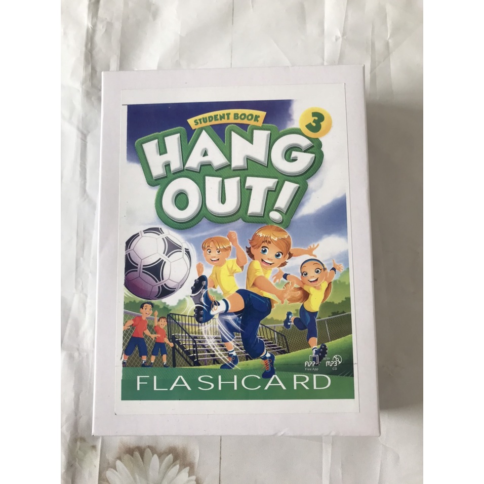 FLASHCARDS HANG OUT LEVEL 3-144 thẻ cán bóng