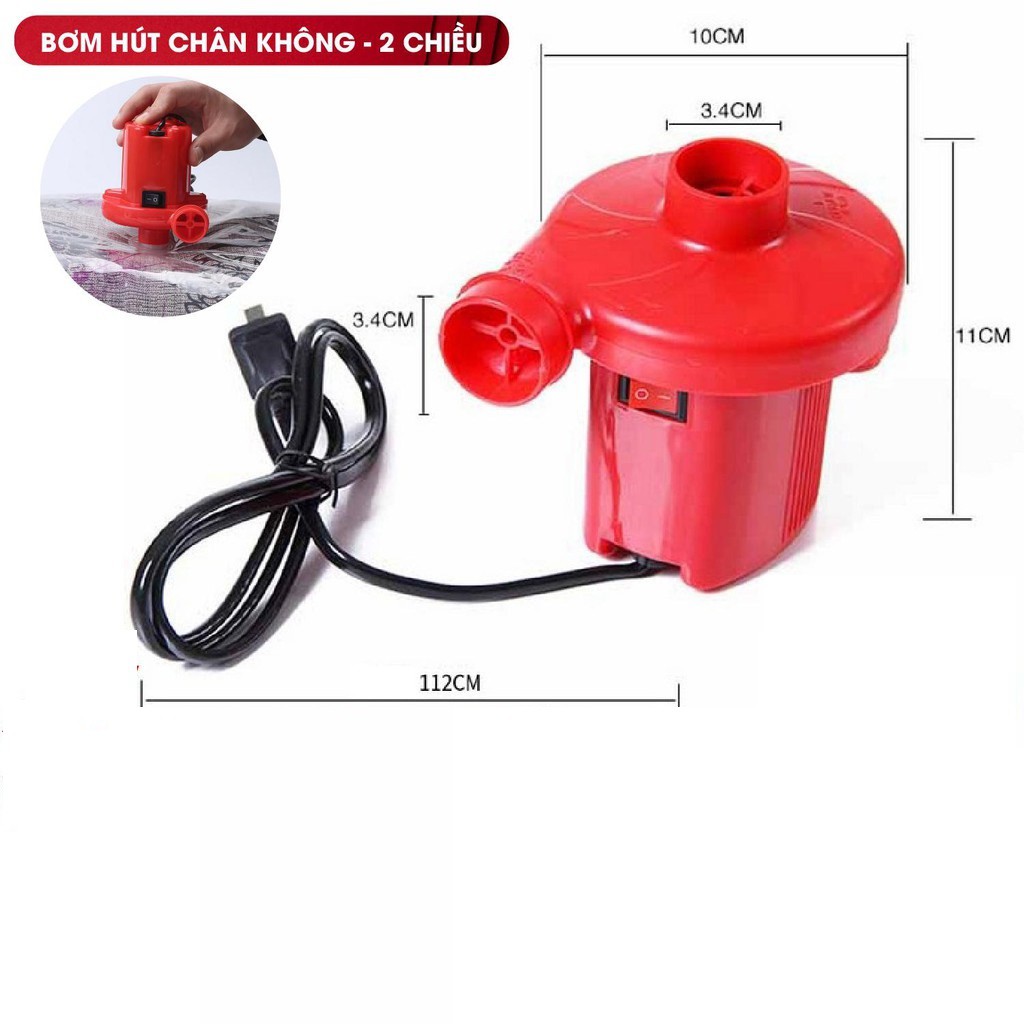 Bơm điện mini - bơm hơi hút chân không hai chiều hút và thổi