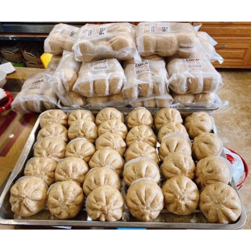 1kg Bột mì nguyên cám Atta Ấn độ làm bánh ăn kiêng (túi zip)