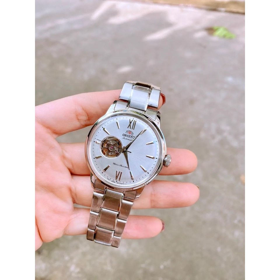 Đồng hồ Nam Orient hở mặt chạy cơ automatic nhiều màu máy Nhật size 40mm dây kim loại