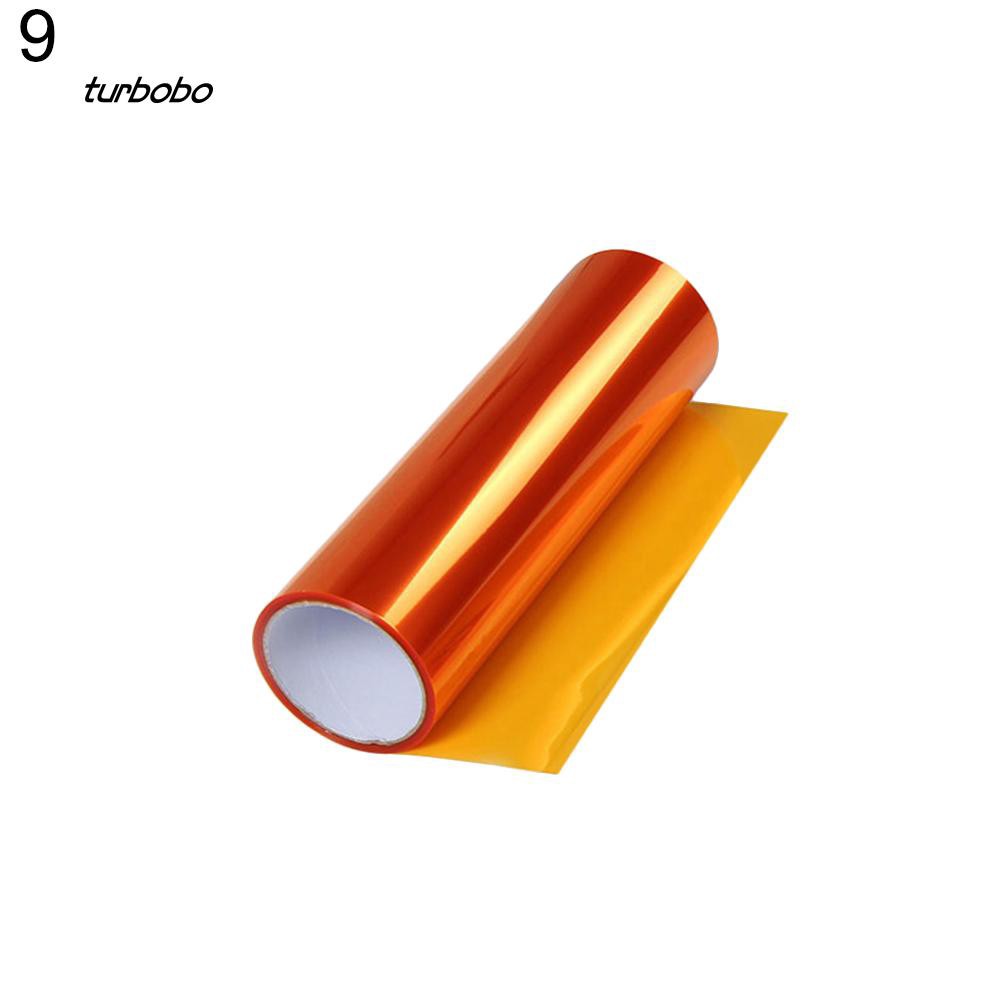 Phim Dán Đổi Màu Trang Trí Đèn Pha Xe Hơi Kích Thước 30X120Cm