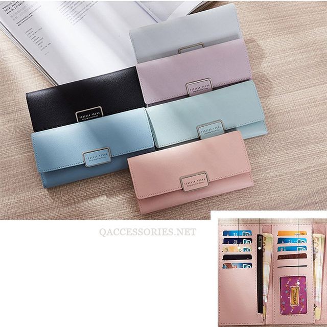 Freeship 99k TQ_Ví Dài Cầm Tay FOREVERYOUNG Da Đẹp