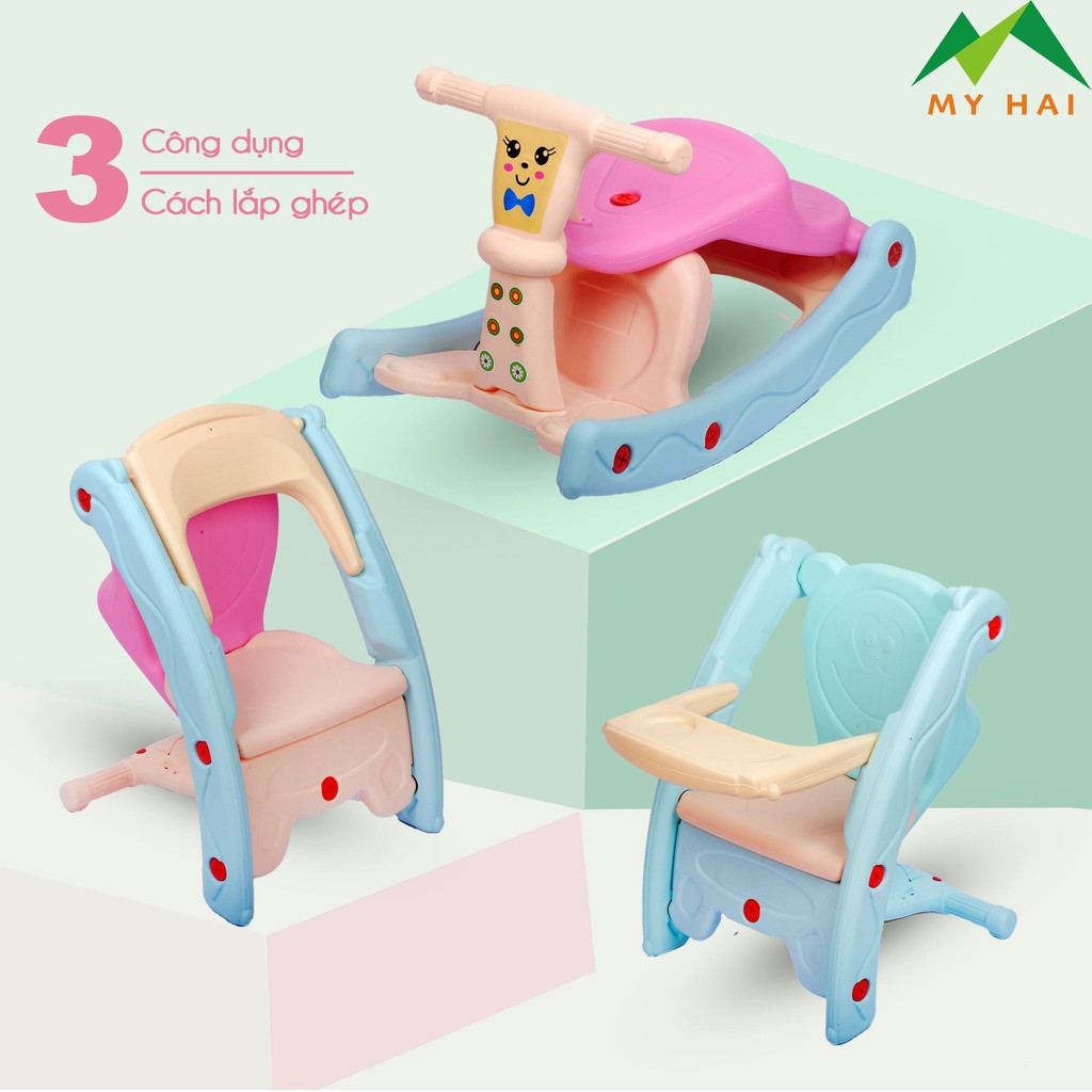 BẬP BÊNH ĐA NĂNG KẾT HỢP BÀN ĂN DẶM CHO BÉ