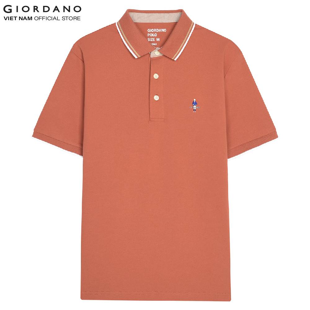 Áo Thun Nam Có Cổ Giordano Classic Polo 01011260