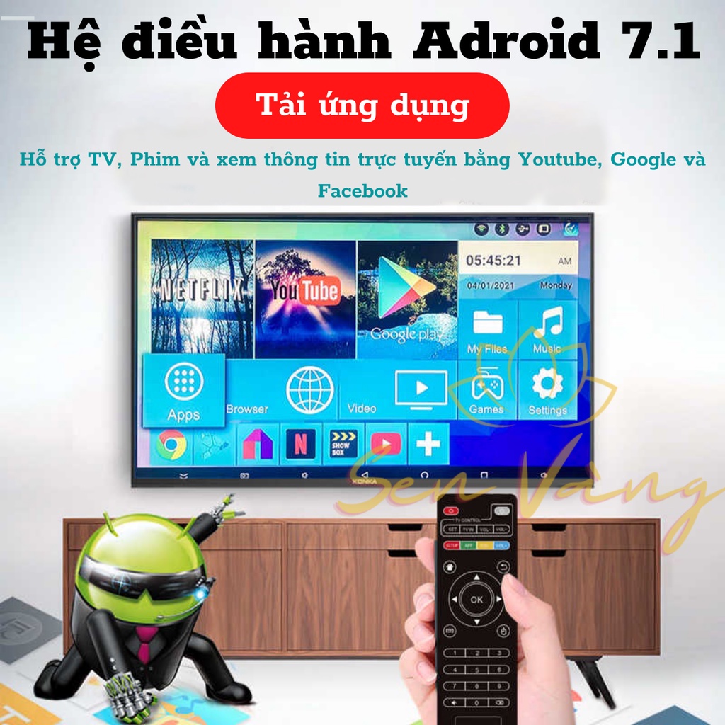 Máy chơi game stick 4 Nút HDMI không dây XS-5600 Hơn 3000 Trò Chơi Máy Chơi Game Cổ Điển ATARI / PS1 / FC / GBA / SFC