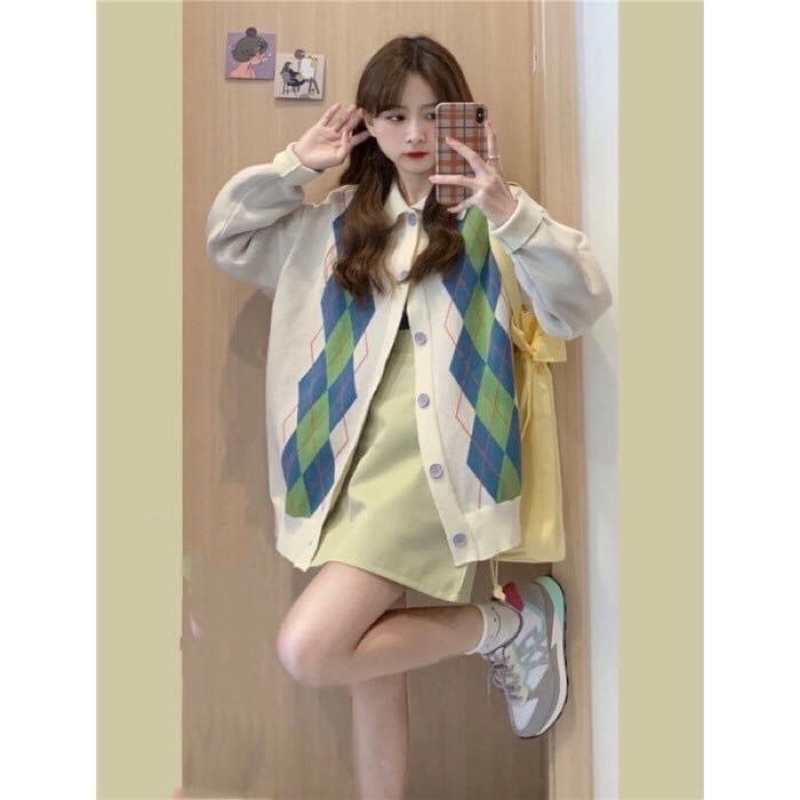 ÁO CARDIGAN Ô TRÁM