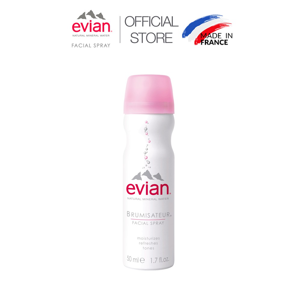 Xịt khoáng cấp ẩm evian® Facial Spray 50ml | BigBuy360 - bigbuy360.vn